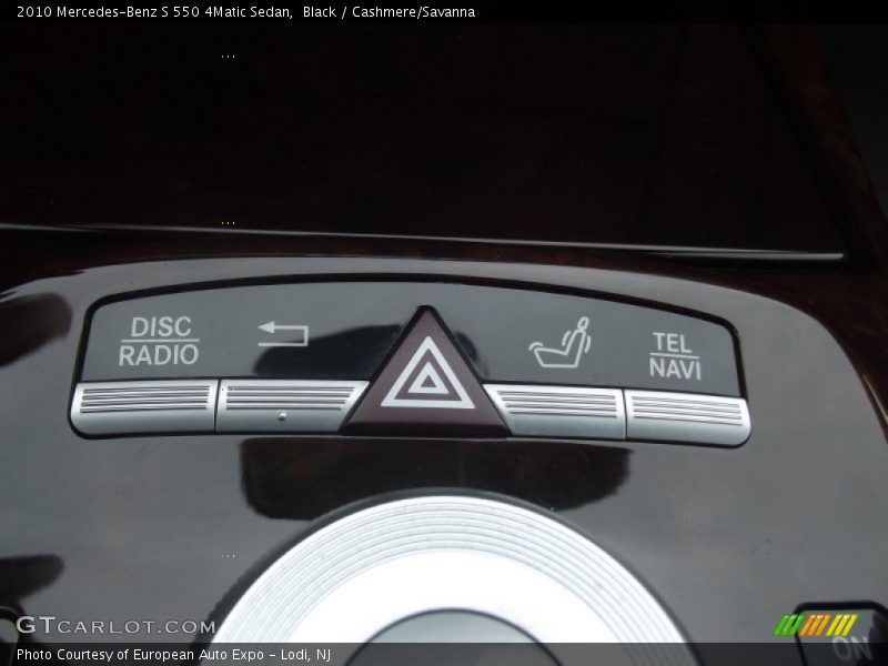 Black / Cashmere/Savanna 2010 Mercedes-Benz S 550 4Matic Sedan