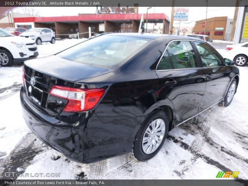 Attitude Black Metallic / Ash 2012 Toyota Camry SE