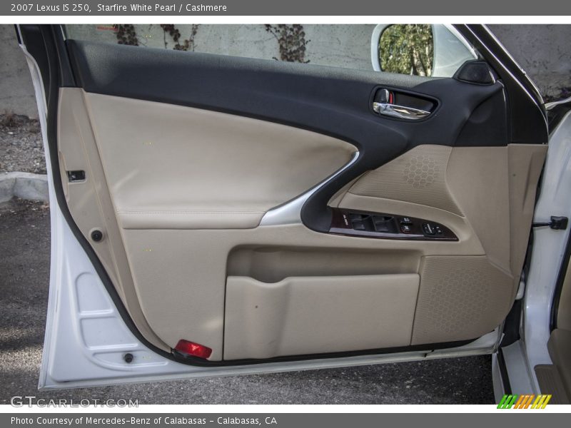 Starfire White Pearl / Cashmere 2007 Lexus IS 250