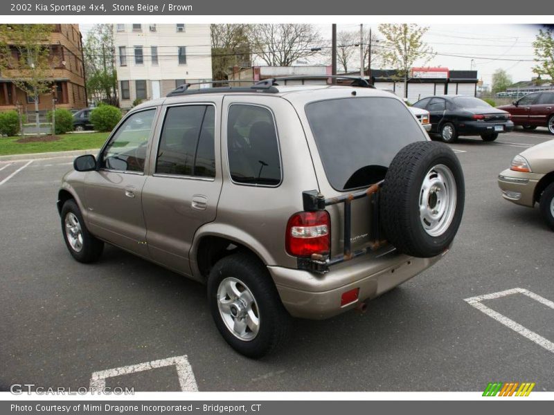 Stone Beige / Brown 2002 Kia Sportage 4x4