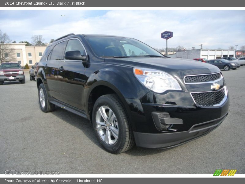 Black / Jet Black 2014 Chevrolet Equinox LT