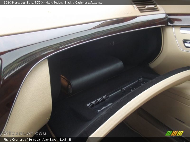 Black / Cashmere/Savanna 2010 Mercedes-Benz S 550 4Matic Sedan