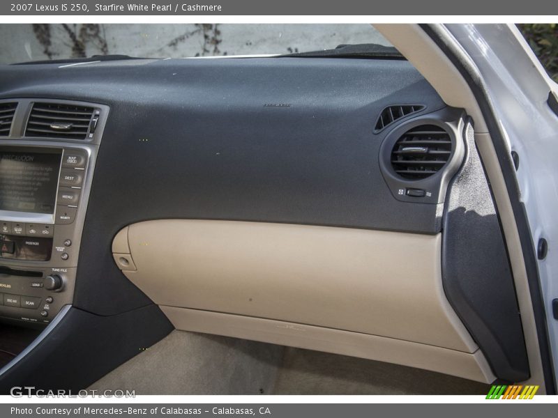Starfire White Pearl / Cashmere 2007 Lexus IS 250