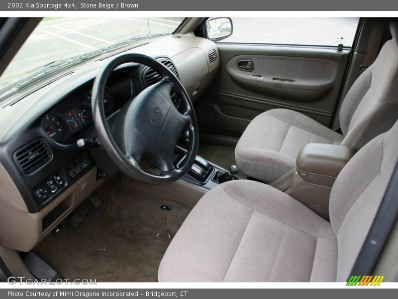 Stone Beige / Brown 2002 Kia Sportage 4x4