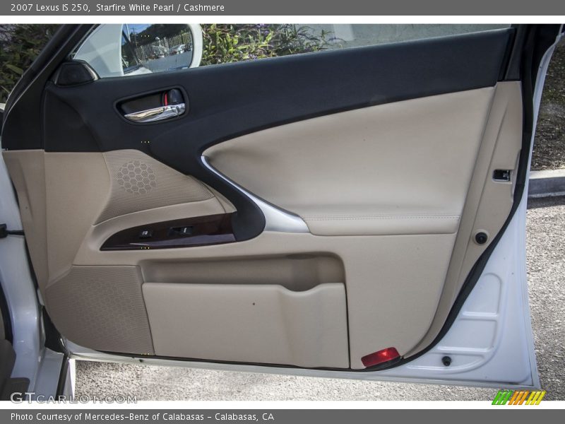 Starfire White Pearl / Cashmere 2007 Lexus IS 250