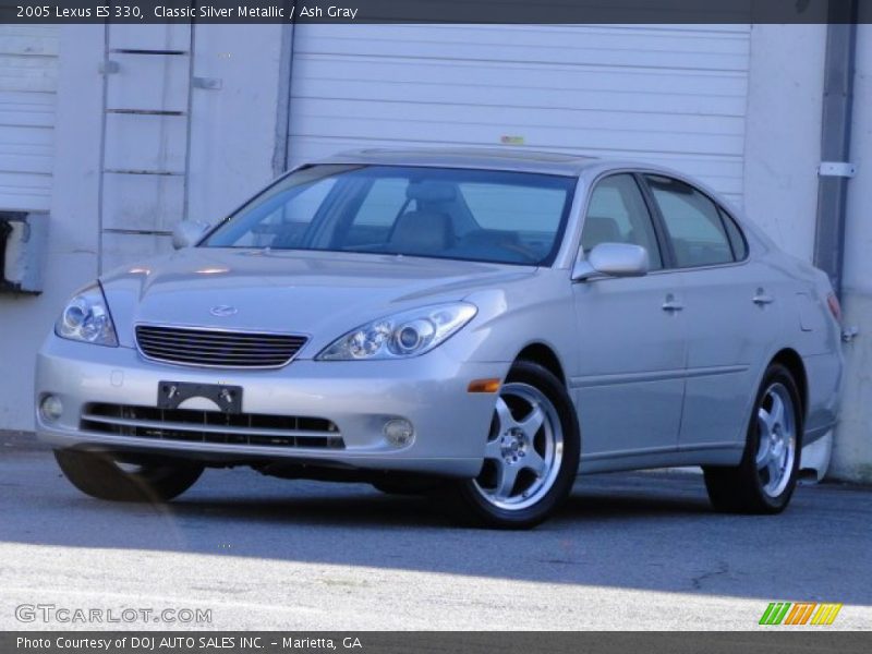 Classic Silver Metallic / Ash Gray 2005 Lexus ES 330