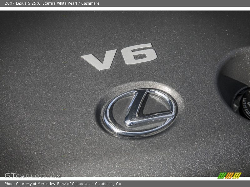 Starfire White Pearl / Cashmere 2007 Lexus IS 250