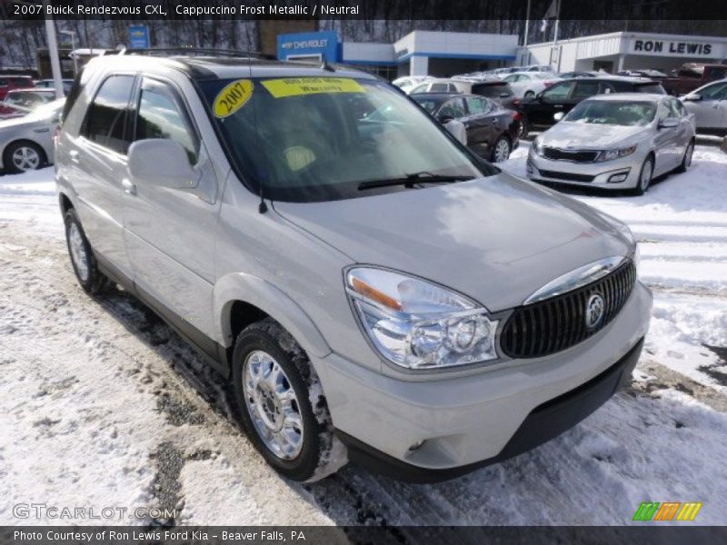 Cappuccino Frost Metallic / Neutral 2007 Buick Rendezvous CXL