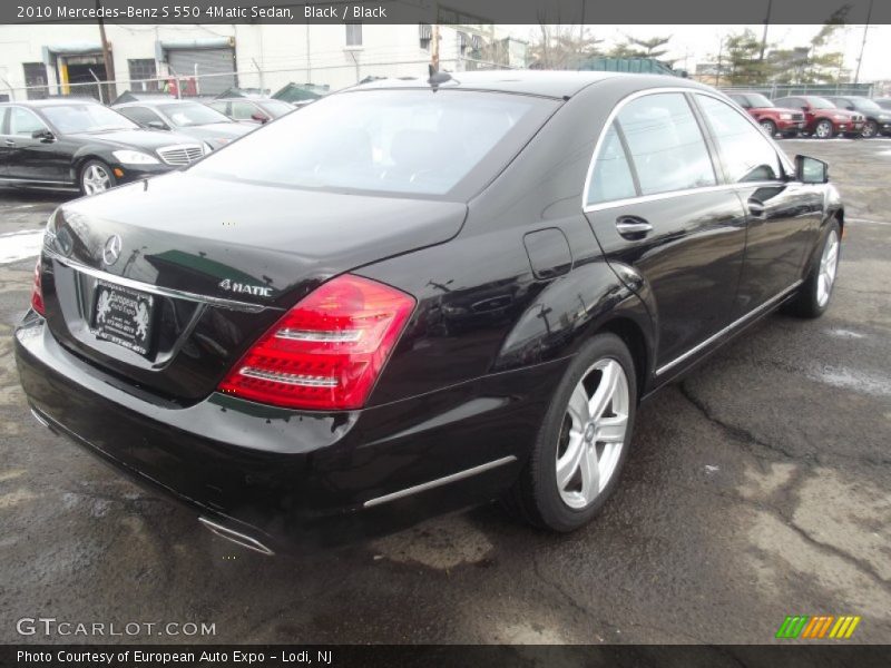 Black / Black 2010 Mercedes-Benz S 550 4Matic Sedan