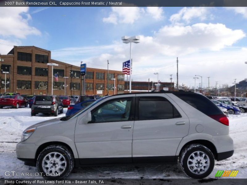 Cappuccino Frost Metallic / Neutral 2007 Buick Rendezvous CXL