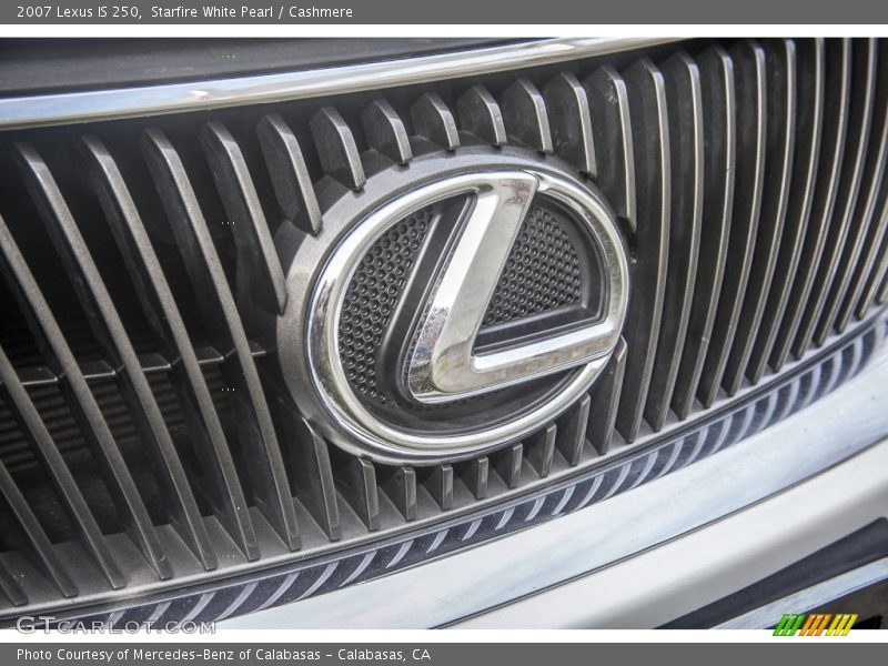 Starfire White Pearl / Cashmere 2007 Lexus IS 250