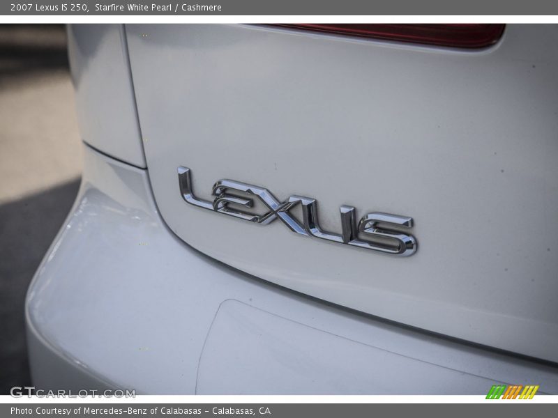 Starfire White Pearl / Cashmere 2007 Lexus IS 250