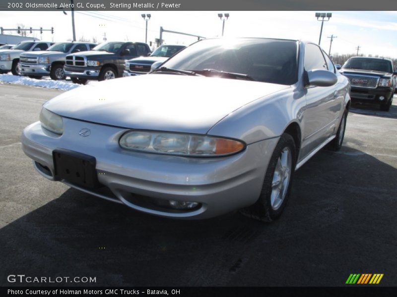 Sterling Metallic / Pewter 2002 Oldsmobile Alero GL Coupe