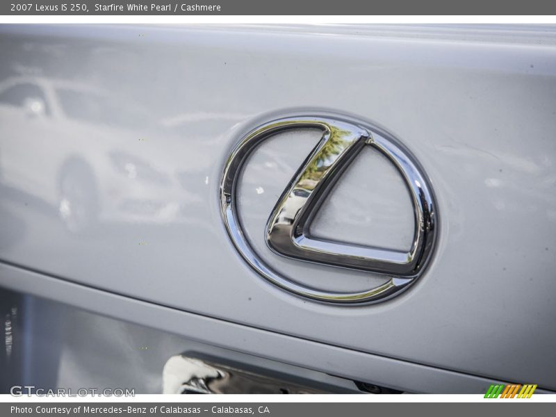 Starfire White Pearl / Cashmere 2007 Lexus IS 250