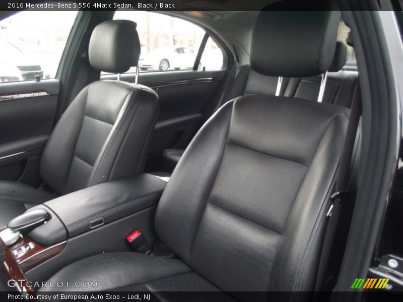 Black / Black 2010 Mercedes-Benz S 550 4Matic Sedan