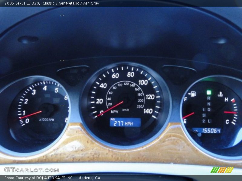 Classic Silver Metallic / Ash Gray 2005 Lexus ES 330