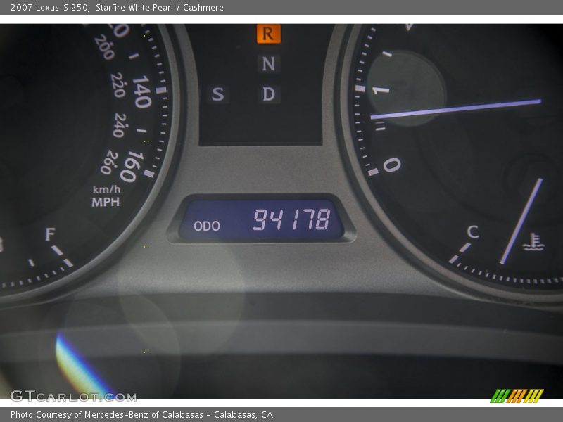 Starfire White Pearl / Cashmere 2007 Lexus IS 250