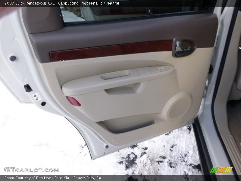 Cappuccino Frost Metallic / Neutral 2007 Buick Rendezvous CXL