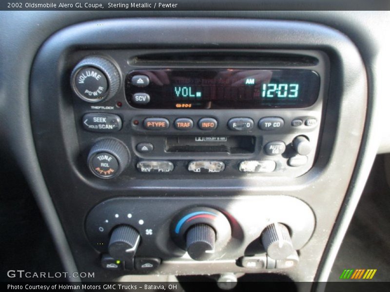 Controls of 2002 Alero GL Coupe