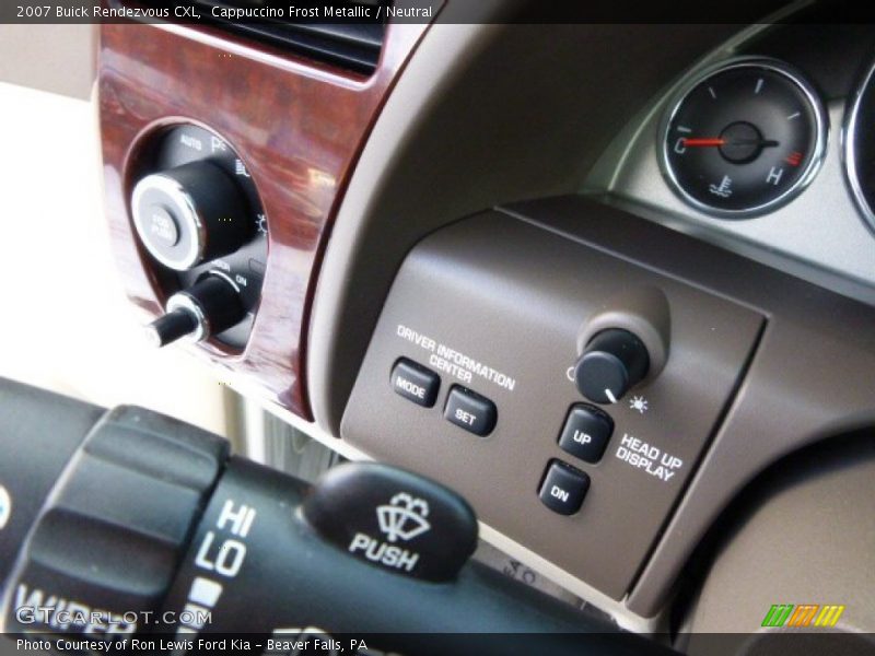 Cappuccino Frost Metallic / Neutral 2007 Buick Rendezvous CXL