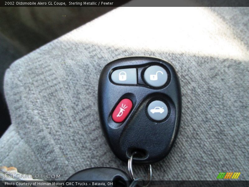 Keys of 2002 Alero GL Coupe