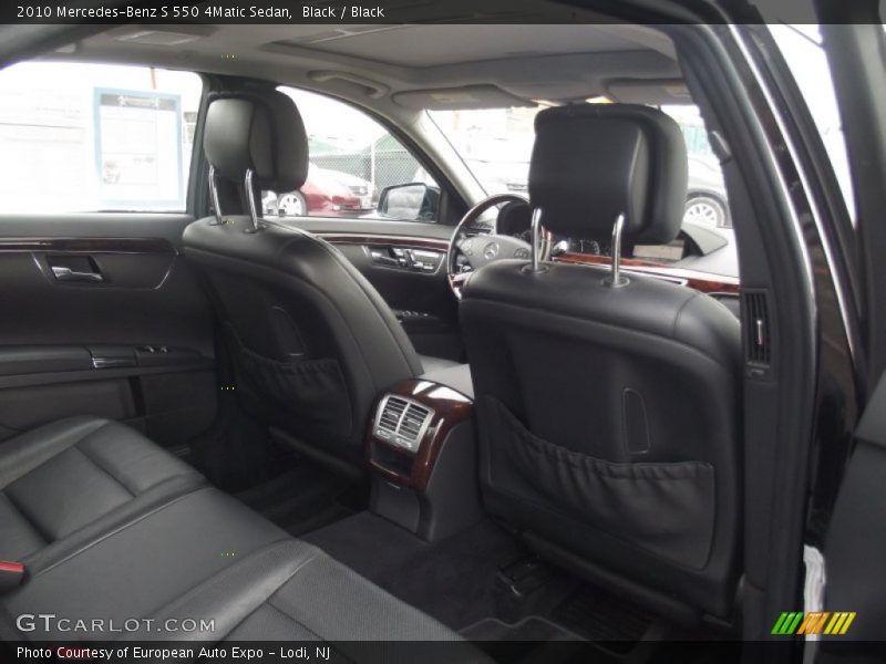 Black / Black 2010 Mercedes-Benz S 550 4Matic Sedan