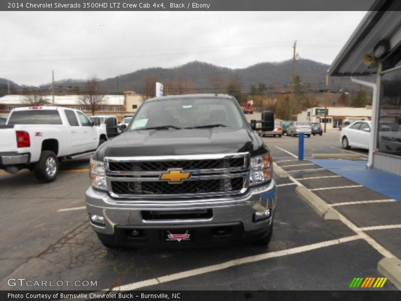 Black / Ebony 2014 Chevrolet Silverado 3500HD LTZ Crew Cab 4x4
