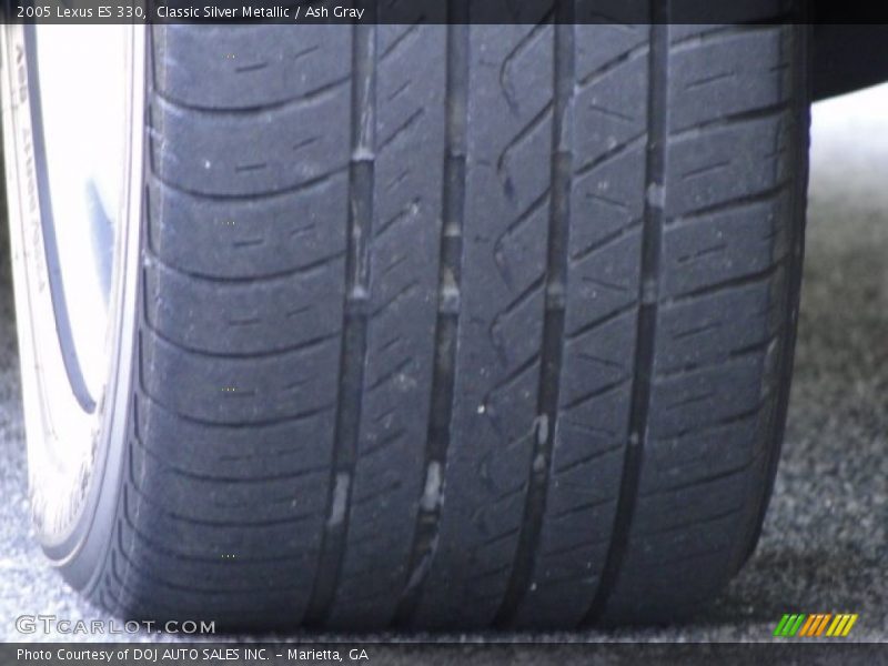 Classic Silver Metallic / Ash Gray 2005 Lexus ES 330