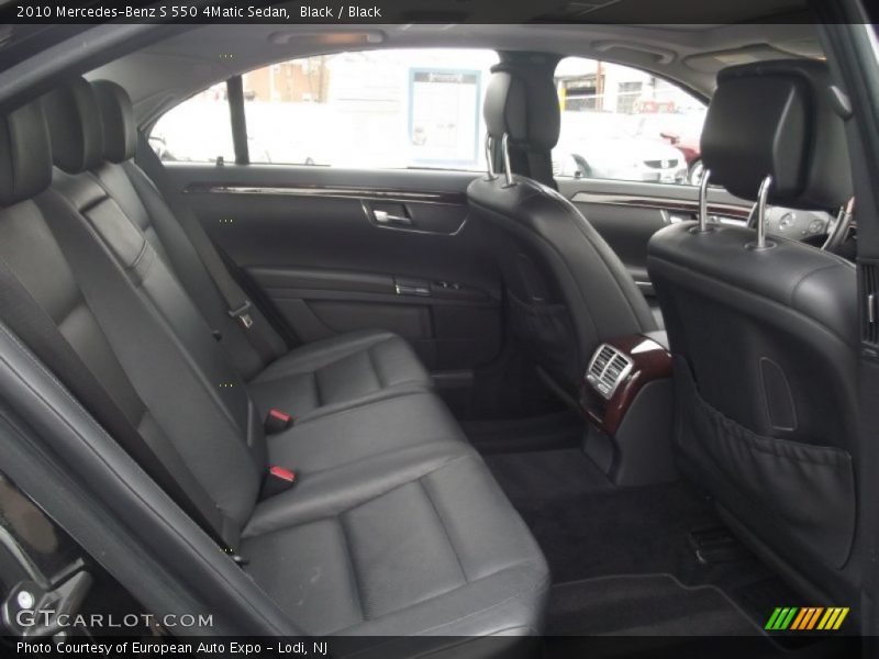 Black / Black 2010 Mercedes-Benz S 550 4Matic Sedan