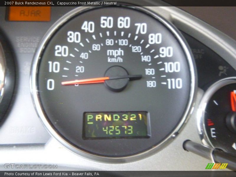 Cappuccino Frost Metallic / Neutral 2007 Buick Rendezvous CXL