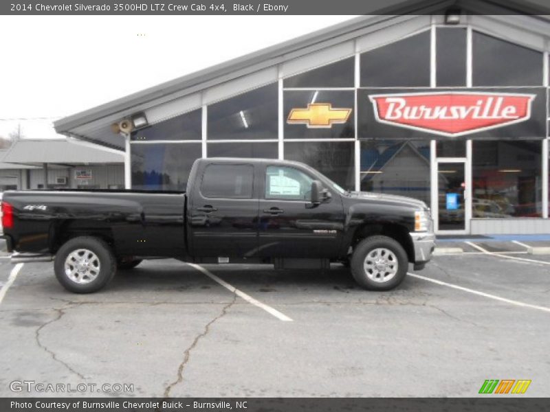 Black / Ebony 2014 Chevrolet Silverado 3500HD LTZ Crew Cab 4x4