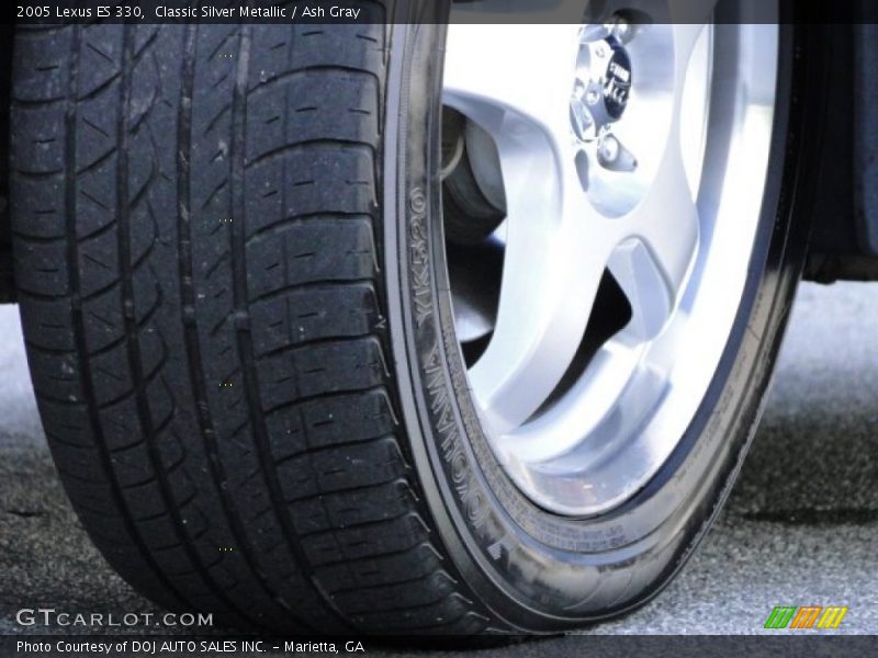 Classic Silver Metallic / Ash Gray 2005 Lexus ES 330