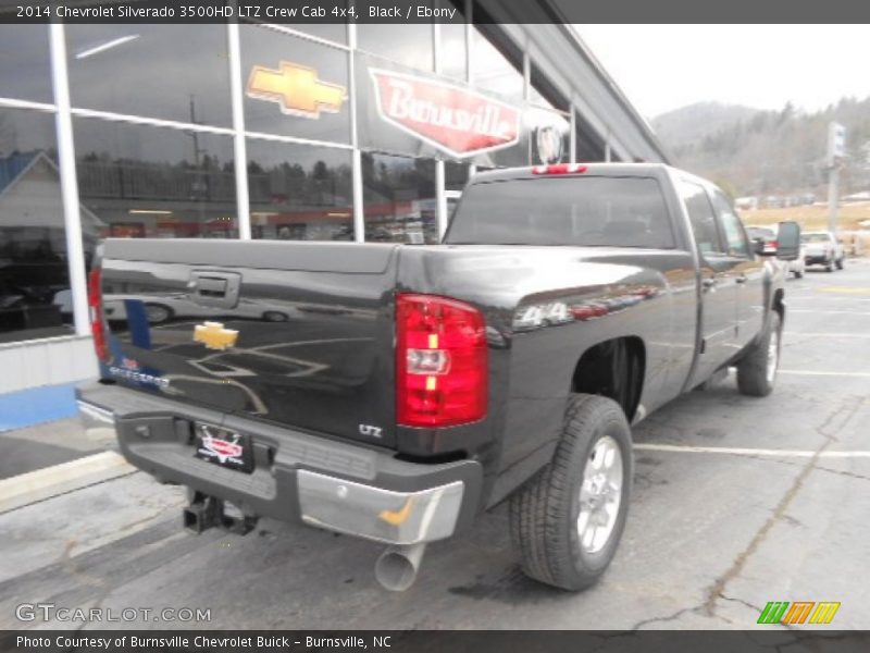 Black / Ebony 2014 Chevrolet Silverado 3500HD LTZ Crew Cab 4x4