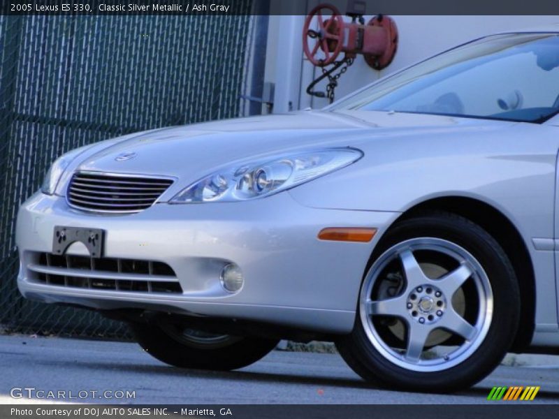 Classic Silver Metallic / Ash Gray 2005 Lexus ES 330