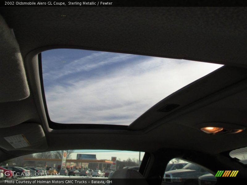 Sunroof of 2002 Alero GL Coupe