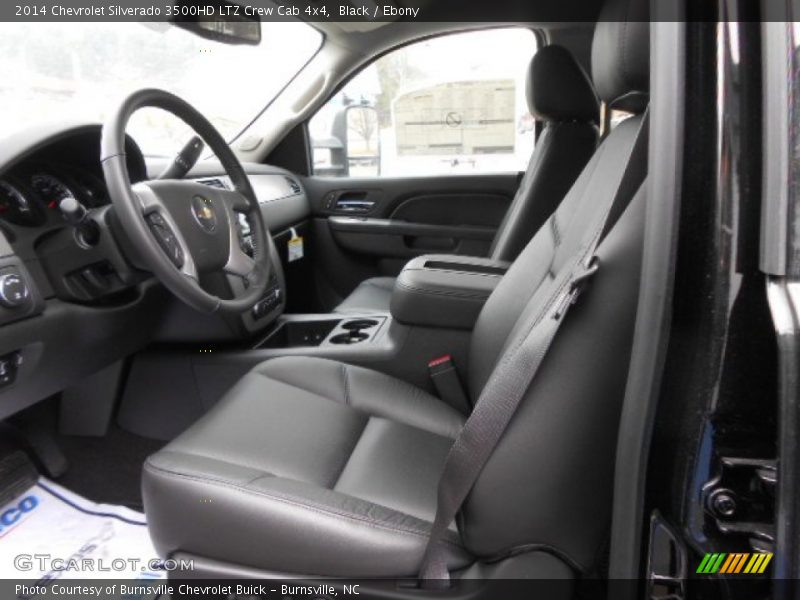 Front Seat of 2014 Silverado 3500HD LTZ Crew Cab 4x4
