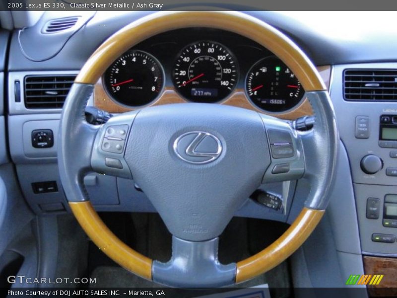 Classic Silver Metallic / Ash Gray 2005 Lexus ES 330