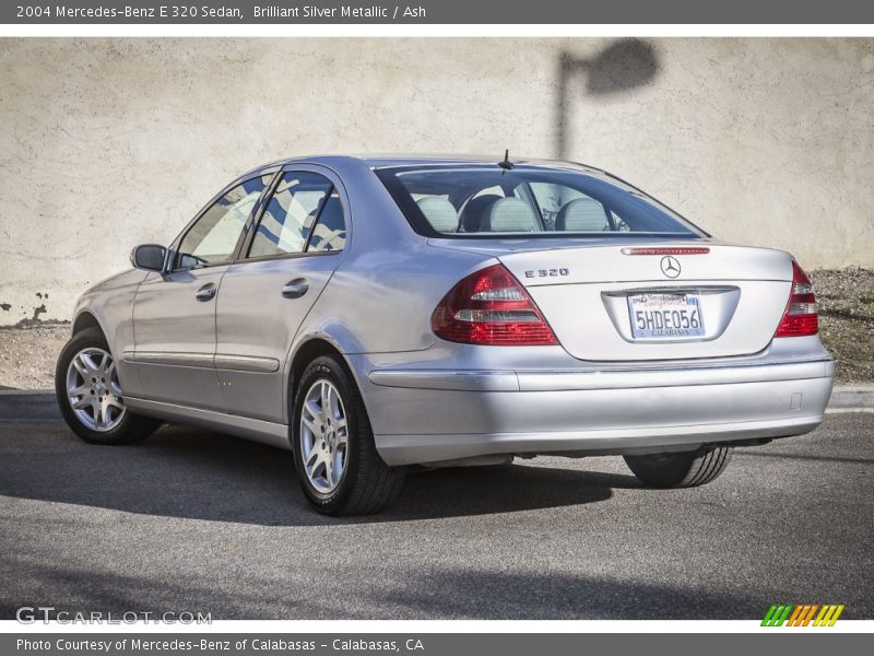 Brilliant Silver Metallic / Ash 2004 Mercedes-Benz E 320 Sedan