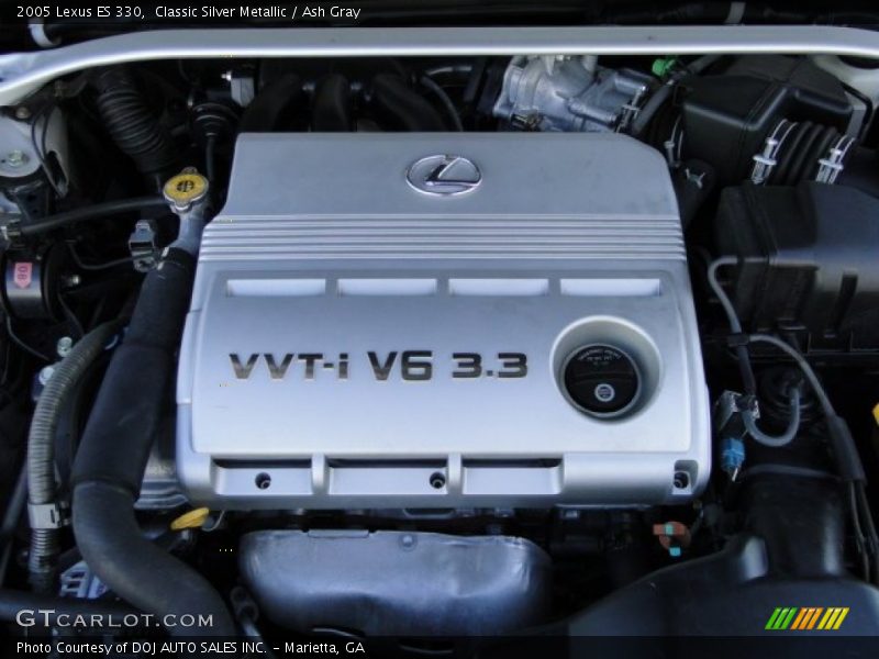 Classic Silver Metallic / Ash Gray 2005 Lexus ES 330