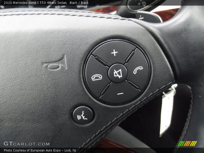 Black / Black 2010 Mercedes-Benz S 550 4Matic Sedan