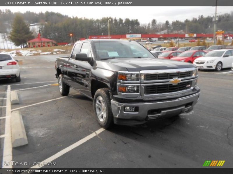 Black / Jet Black 2014 Chevrolet Silverado 1500 LTZ Z71 Double Cab 4x4