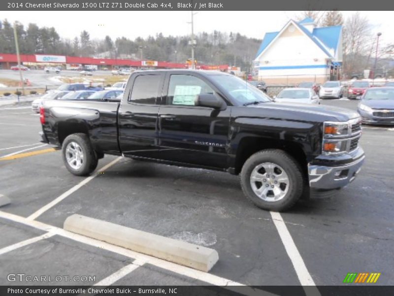 Black / Jet Black 2014 Chevrolet Silverado 1500 LTZ Z71 Double Cab 4x4