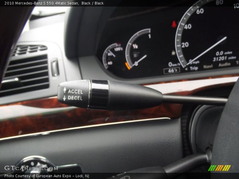 Black / Black 2010 Mercedes-Benz S 550 4Matic Sedan