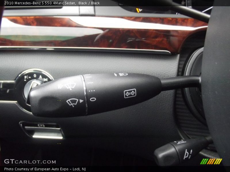 Black / Black 2010 Mercedes-Benz S 550 4Matic Sedan