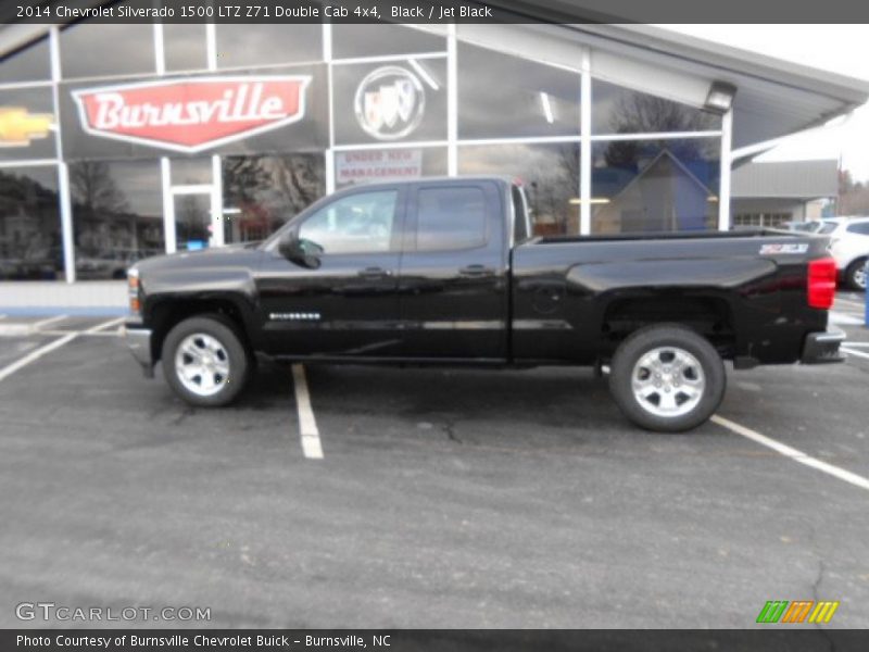 Black / Jet Black 2014 Chevrolet Silverado 1500 LTZ Z71 Double Cab 4x4