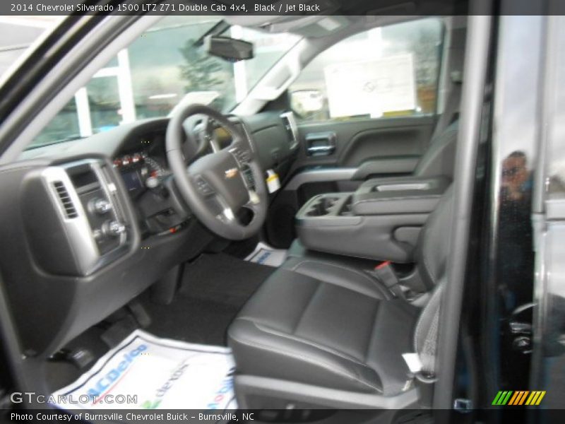 Black / Jet Black 2014 Chevrolet Silverado 1500 LTZ Z71 Double Cab 4x4