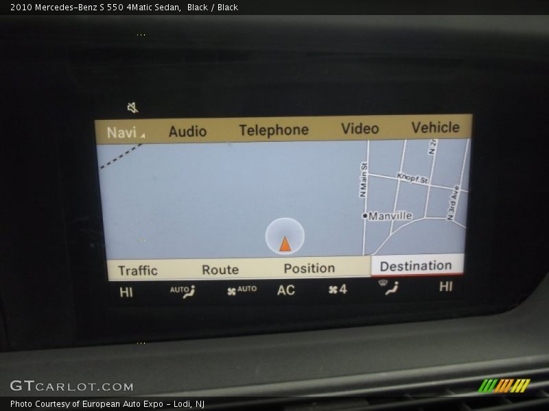 Black / Black 2010 Mercedes-Benz S 550 4Matic Sedan