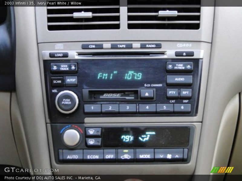 Audio System of 2003 I 35