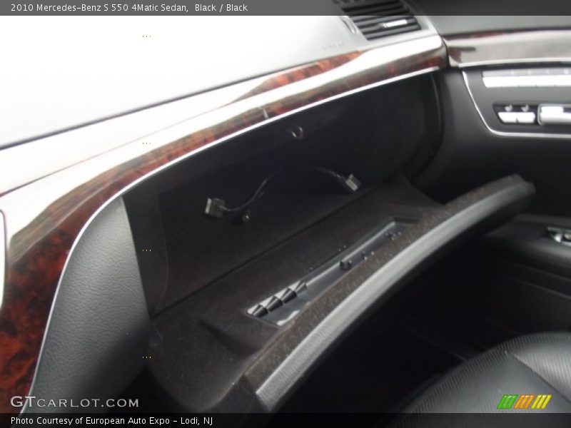Black / Black 2010 Mercedes-Benz S 550 4Matic Sedan