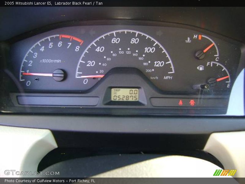 Labrador Black Pearl / Tan 2005 Mitsubishi Lancer ES